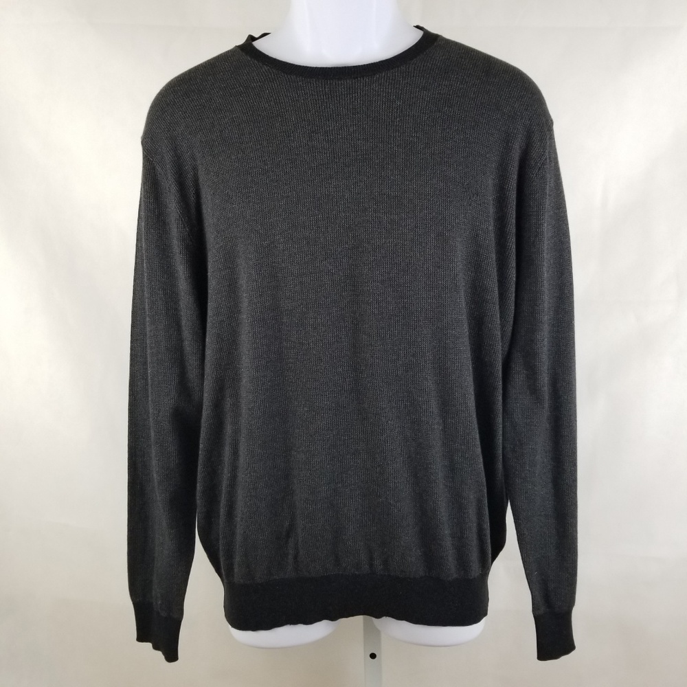 NWT Polo Ralph Lauren Men's Sweater Charcoal Sz M